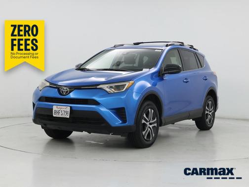 Blue 2018 Toyota RAV4 LE