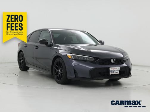 Gray 2025 Honda Civic Sport