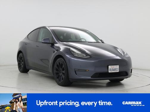 Gray 2021 Tesla Model Y Long Range