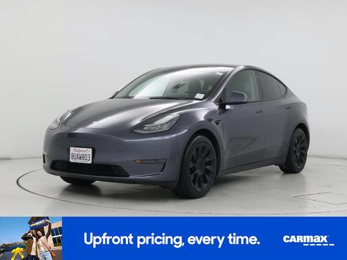 Gray 2021 Tesla Model Y Long Range