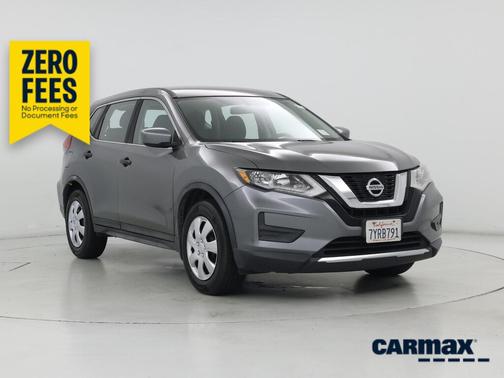 Black 2017 Nissan Rogue S