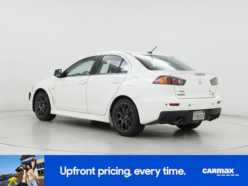 White 2014 Mitsubishi Lancer Evolution MR