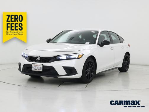 White 2024 Honda Civic Sport