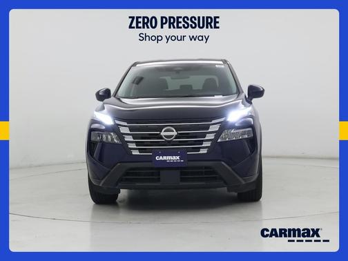 Blue 2025 Nissan Rogue SV