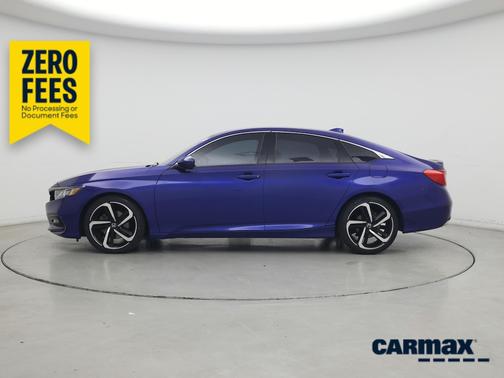 Blue 2019 Honda Accord Sport