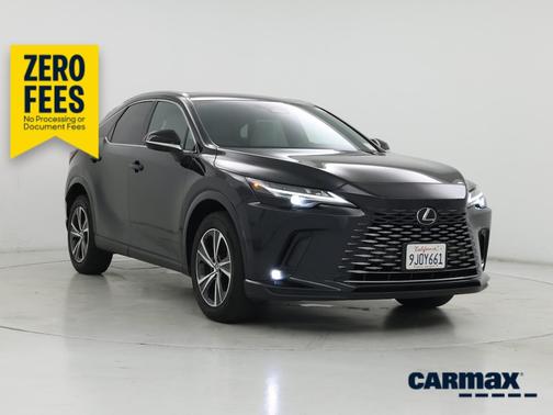 Black 2023 Lexus RX 350 Premium