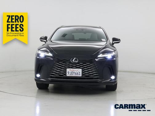 Black 2023 Lexus RX 350 Premium
