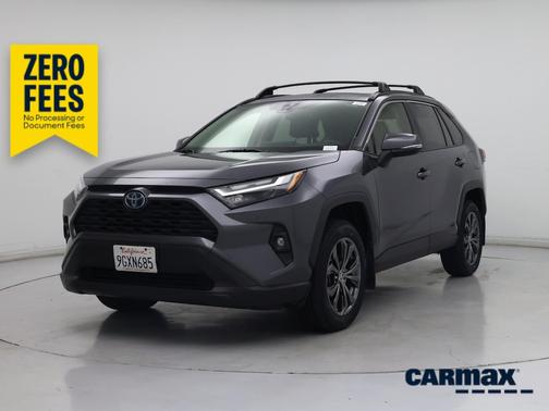 Gray 2023 Toyota RAV4 Hybrid XLE Premium