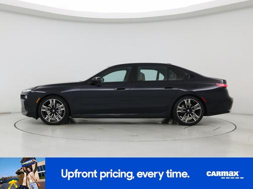 Blue 2023 BMW 740 I