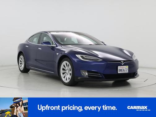 Blue 2020 Tesla Model S Long Range