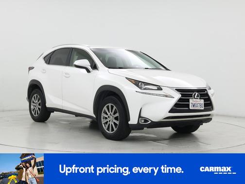 White 2017 Lexus NX 200t