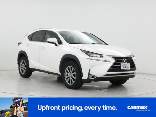 White 2017 Lexus NX 200t