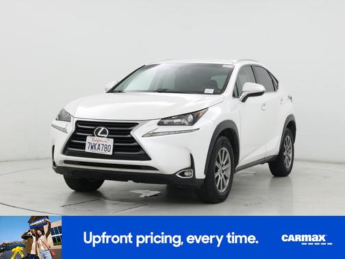 White 2017 Lexus NX 200t