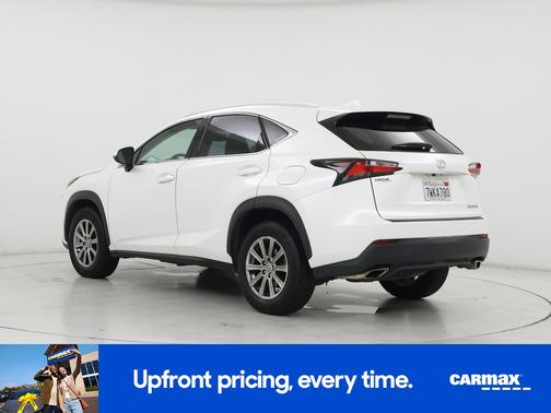 White 2017 Lexus NX 200t