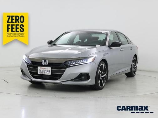 Silver 2022 Honda Accord Hybrid Sport
