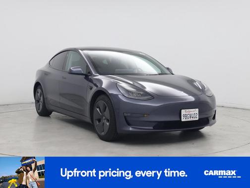 Gray 2022 Tesla Model 3
