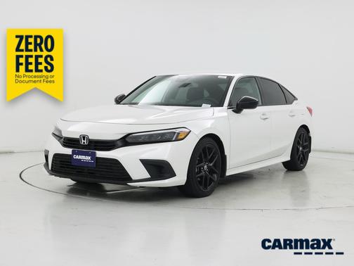 White 2023 Honda Civic Sport
