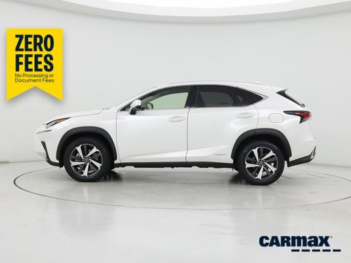 White 2020 Lexus NX 300h