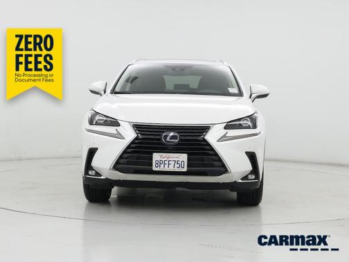 White 2020 Lexus NX 300h