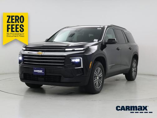 Black 2026 Chevrolet Traverse LT