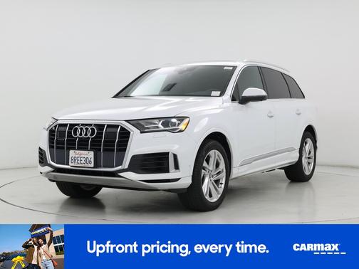 White 2020 Audi Q7 Premium Plus