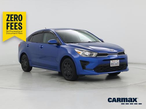 Blue 2021 Kia Rio S