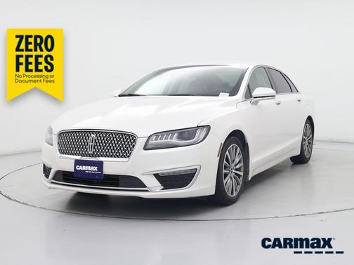 White 2018 Lincoln MKZ Hybrid Select