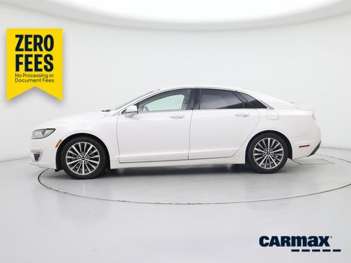 White 2018 Lincoln MKZ Hybrid Select