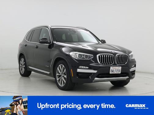 Black 2018 BMW X3 XDrive30i