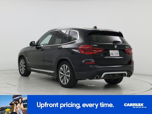 Black 2018 BMW X3 XDrive30i