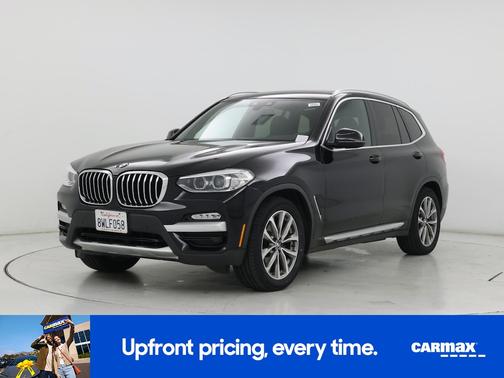 Black 2018 BMW X3 XDrive30i