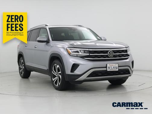 Silver 2022 Volkswagen Atlas SEL