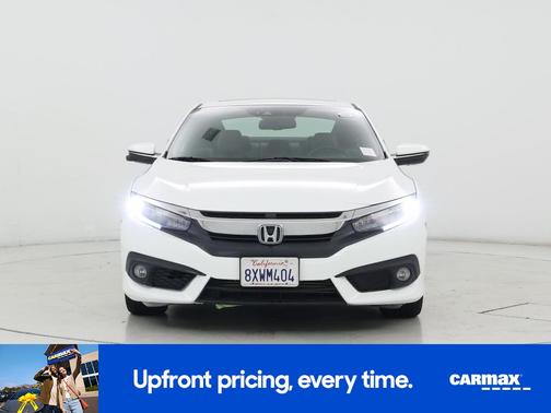 White 2016 Honda Civic Touring