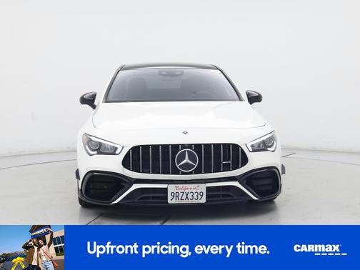 White 2021 Mercedes-Benz AMG CLA 45