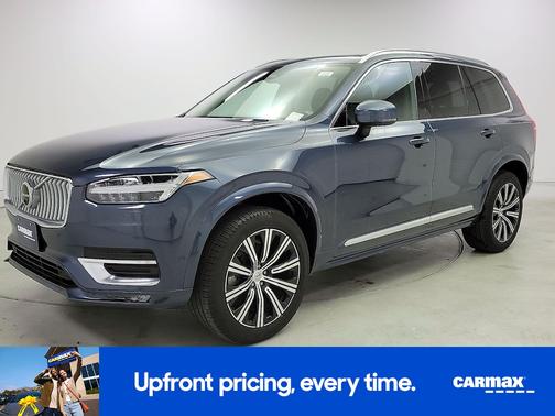 Blue 2024 Volvo XC90 B5 Plus Bright Theme