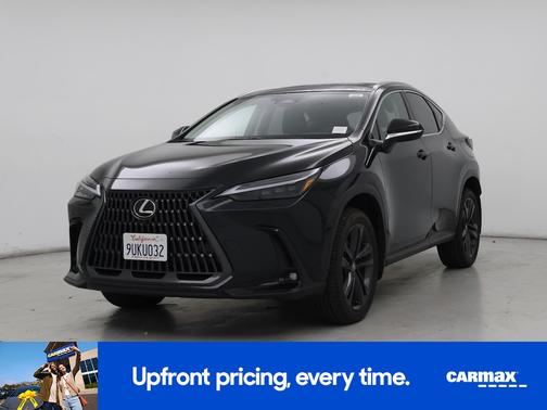 Black 2025 Lexus NX 450h+ Luxury