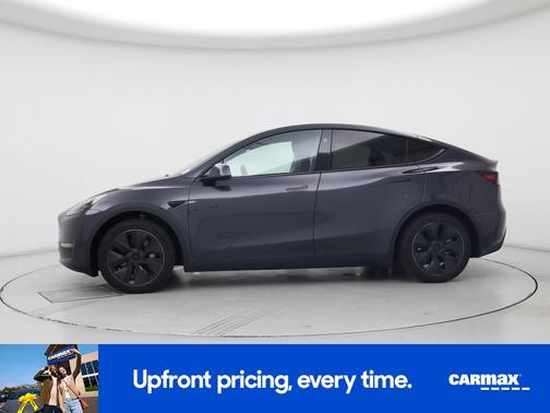 Gray 2025 Tesla Model Y Long Range