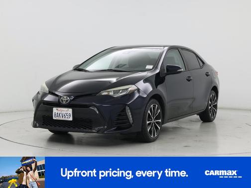 Blue 2018 Toyota Corolla SE