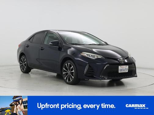 Blue 2018 Toyota Corolla SE
