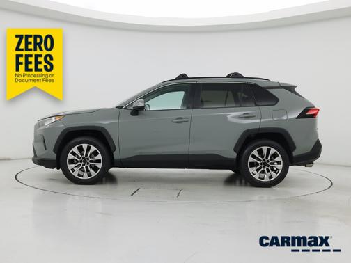 Green 2019 Toyota RAV4 XLE Premium