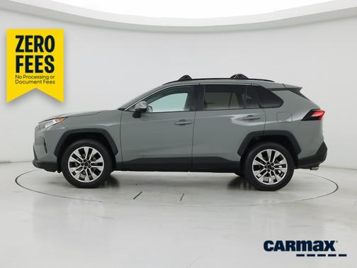 Green 2019 Toyota RAV4 XLE Premium