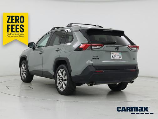 Green 2019 Toyota RAV4 XLE Premium