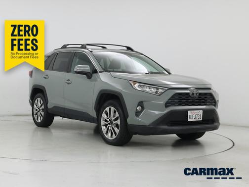 Green 2019 Toyota RAV4 XLE Premium
