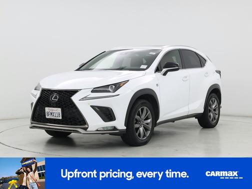 White 2019 Lexus NX 300 F-Sport