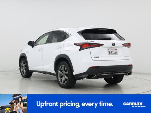 White 2019 Lexus NX 300 F-Sport