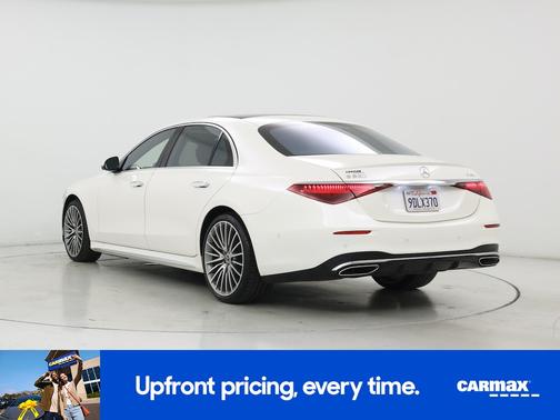 White 2022 Mercedes-Benz S-Class