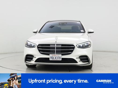 White 2022 Mercedes-Benz S-Class