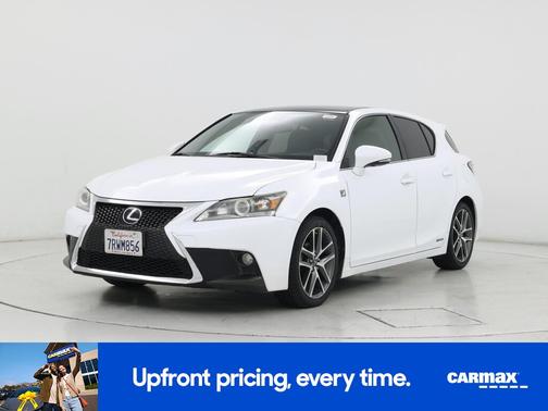 White 2016 Lexus CT 200h