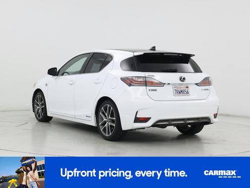 White 2016 Lexus CT 200h