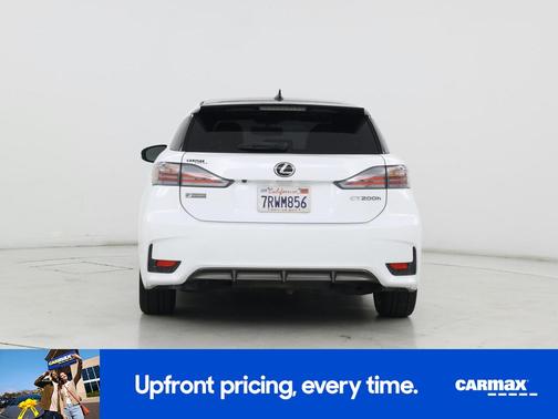 White 2016 Lexus CT 200h